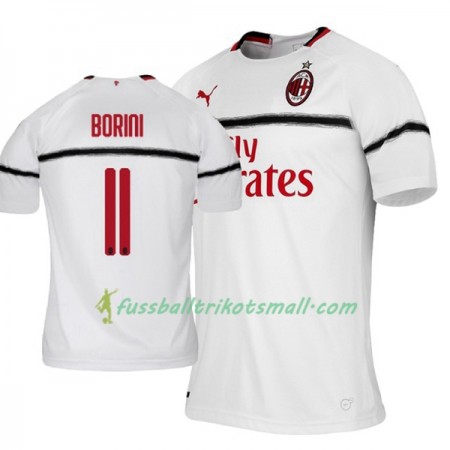 Fußballtrikots AC Mailand Fabio Borini 11 2018-2019 Kurzarm Auswärts-trikot kaufen